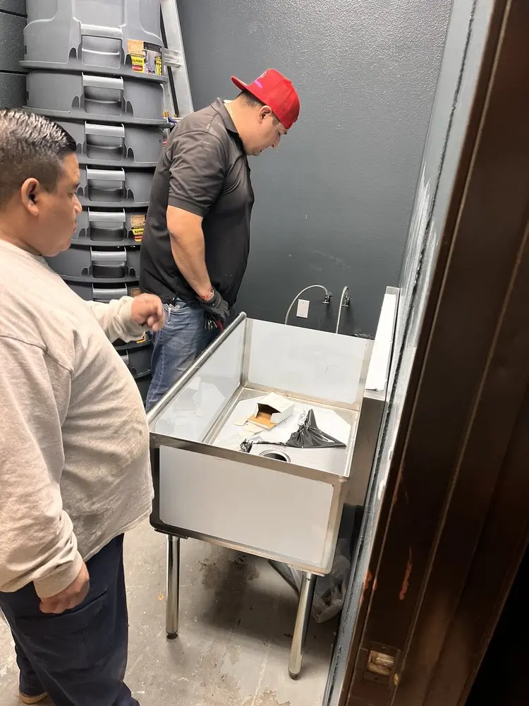 Commercial plumbing and sink installation in Nebraska City